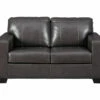 Morelos Gray Leather Loveseat -FurniHub Store 810610794 A0 3