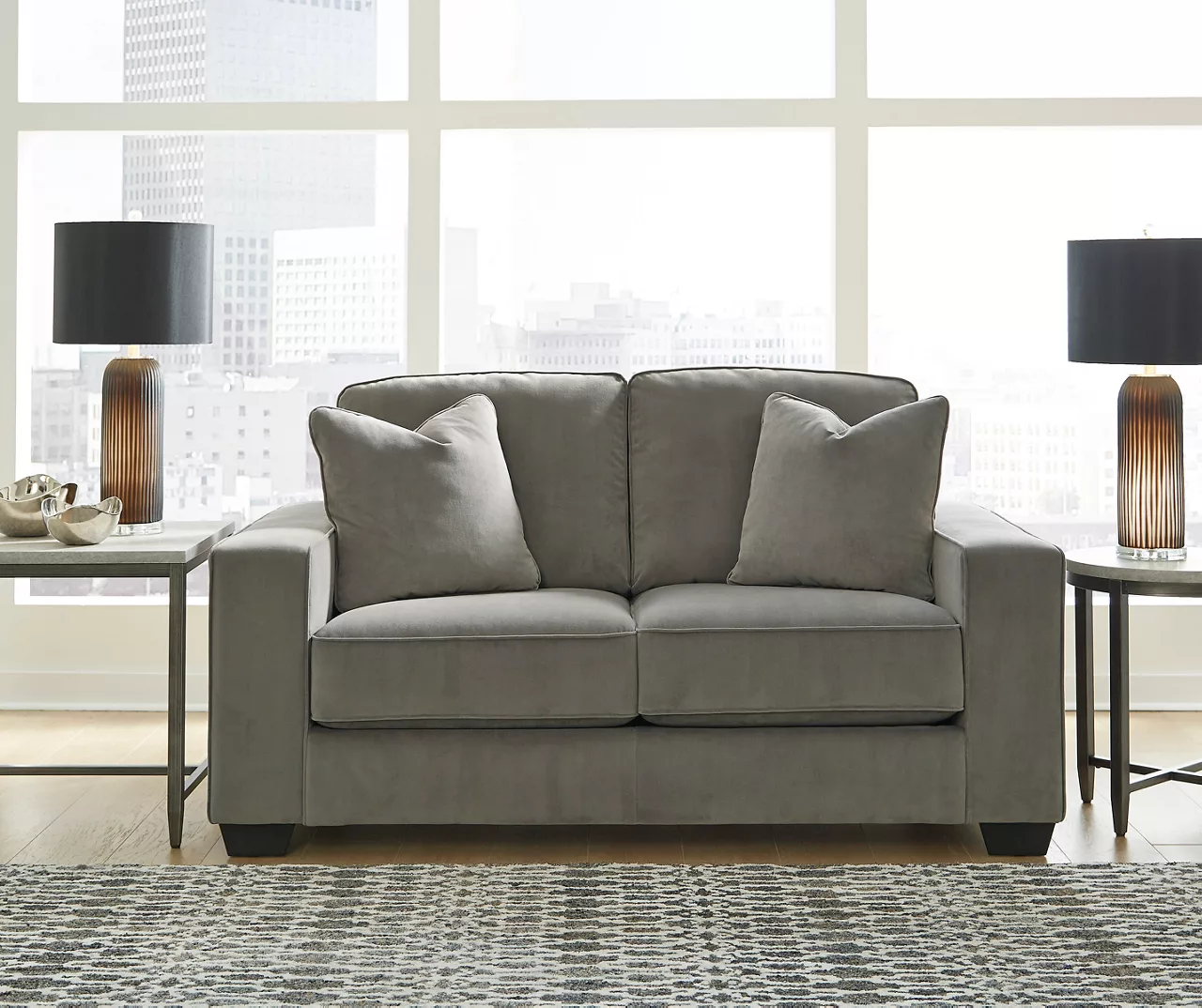 Angleton Sandstone Loveseat 8 Angleton Sandstone Loveseat - Image 6