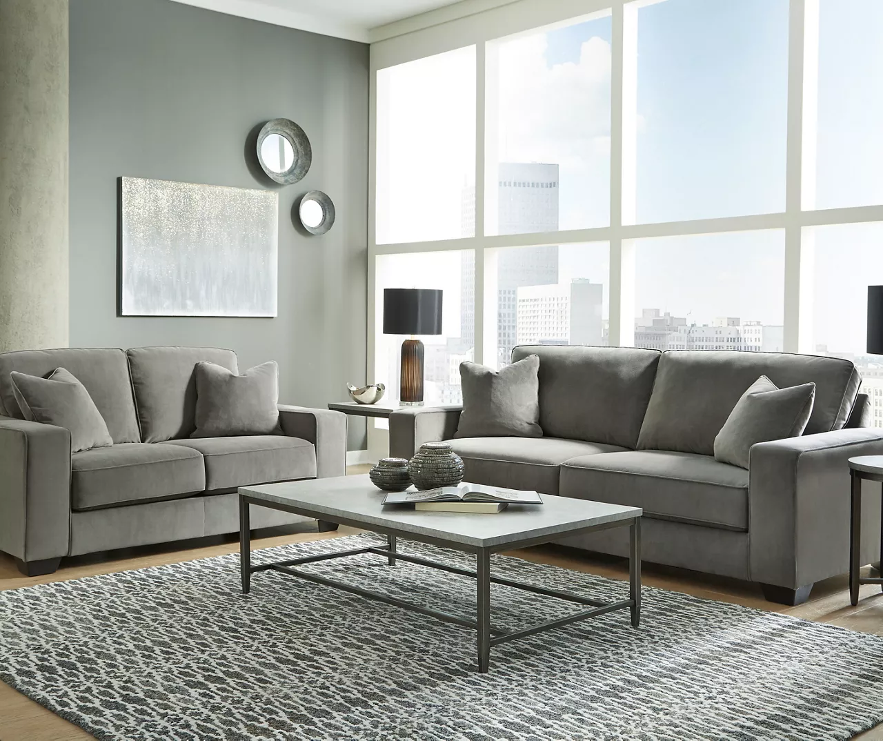 Angleton Sandstone Loveseat 10 Angleton Sandstone Loveseat - Image 8