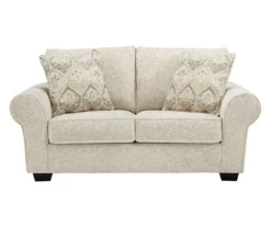 Haisley Ivory Loveseat