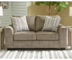 Olin Chocolate Brown Loveseat -FurniHub Store 810610833 A0 4