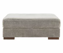 Bayless Smoke Oversize Accent Ottoman -FurniHub Store 810612199 2