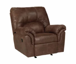 Bladen Coffee Faux Leather Rocker Recliner -FurniHub Store 810612226 6