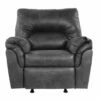 Bladen Slate Faux Leather Rocker Recliner -FurniHub Store 810612227 6