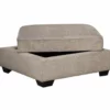Bovarian Stone Storage Ottoman -FurniHub Store 810612233 1