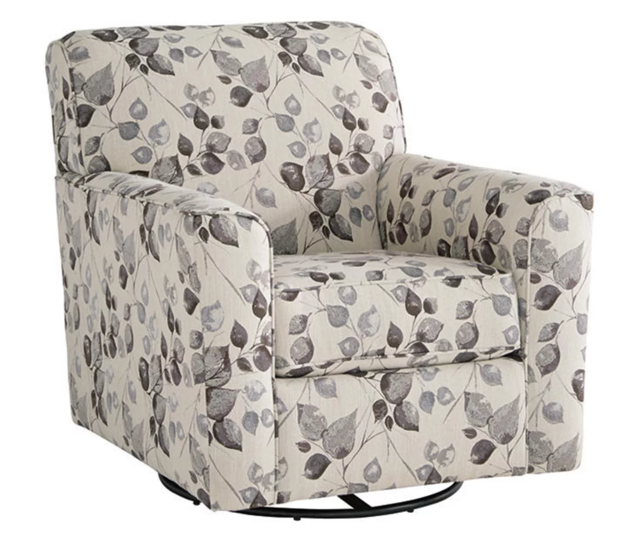 Abney Floral Swivel Accent Chair 3 Abney Floral Swivel Accent Chair