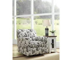 Abney Floral Swivel Accent Chair 8 Abney Floral Swivel Accent Chair -FurniHub Store 810612251 5