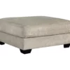 Ardsley Gray Oversize Accent Ottoman -FurniHub Store 810612267 1