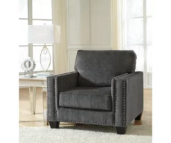 Gavril Smoky Gray Armchair 7 Gavril Smoky Gray Armchair -FurniHub Store 810612298 2