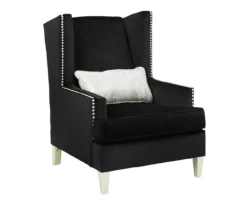 Harriotte Black Accent Chair 8 Harriotte Black Accent Chair -FurniHub Store 810612309