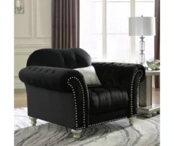 Harriotte Black Armchair -FurniHub Store 810612310 1