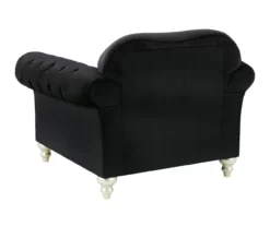 Harriotte Black Armchair -FurniHub Store 810612310 2