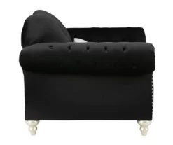 Harriotte Black Armchair -FurniHub Store 810612310 4