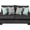 Charenton Charcoal Loveseat -FurniHub Store 810612316 1