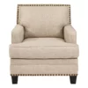 Claredon Beige Armchair -FurniHub Store 810612331 2