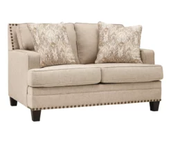 Claredon Beige Loveseat -FurniHub Store 810612332 1