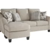 Abney Gray Sofa Chaise 1 Abney Gray Sofa Chaise -FurniHub Store 810612344 1