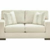 Maggie White Loveseat -FurniHub Store 810612353 3