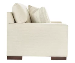 Maggie White Loveseat -FurniHub Store 810612353 4