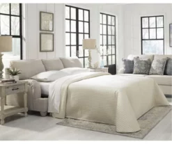 Traemore Linen Queen Sleeper Sofa 10 Traemore Linen Queen Sleeper Sofa -FurniHub Store 810612378 3