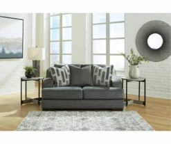 Lessinger Gray Loveseat -FurniHub Store 810612401 5