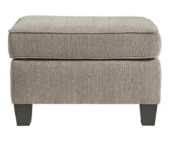Shewsbury Pewter Ottoman -FurniHub Store 810612408 2