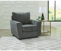 Stairatt Gray Armchair -FurniHub Store 810612410 5