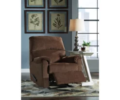 Nerviano Chocolate Zero Wall Recliner -FurniHub Store 810612509 A0 4