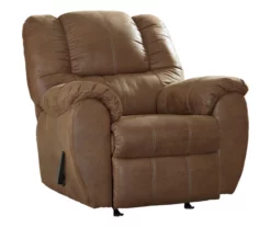 McGann Saddle Faux Leather Rocker Recliner -FurniHub Store 810612511 A0 2