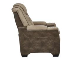 Next-Gen DuraPella Sand Power Zero Gravity Recliner With USB Charging -FurniHub Store 810612539 6
