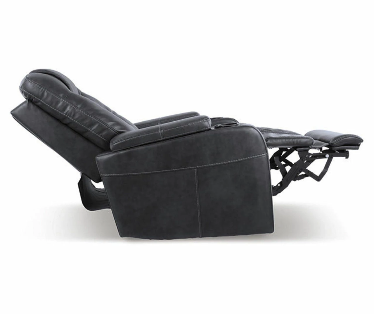 Composer Black Faux Leather Power Recliner 5 Composer Black Faux Leather Power Recliner - Image 3