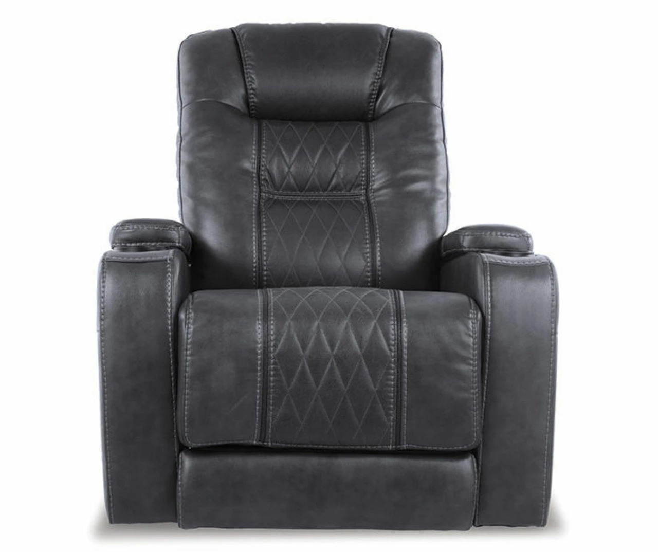 Composer Black Faux Leather Power Recliner 3 Composer Black Faux Leather Power Recliner