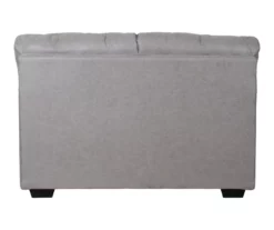 Battstone Graphite Faux Leather Loveseat -FurniHub Store 810613203 A2 1