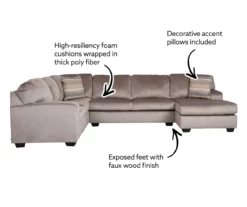 Broyhill Keeler Graystone Sectional 12 Broyhill Keeler Graystone Sectional -FurniHub Store 810613218 810613219 810613220 X0 1 1