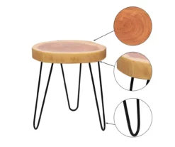 Live Edge Acacia Side Table 8 Live Edge Acacia Side Table -FurniHub Store 810616676 A0 1