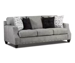 Alexandria Gray Chenille Sofa 11 Alexandria Gray Chenille Sofa -FurniHub Store 810616679 A0 2
