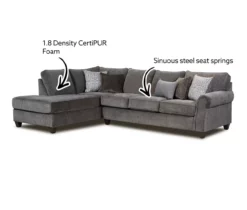 Broyhill Tripoli Slate Sectional -FurniHub Store 810616881 810616882 X0 1