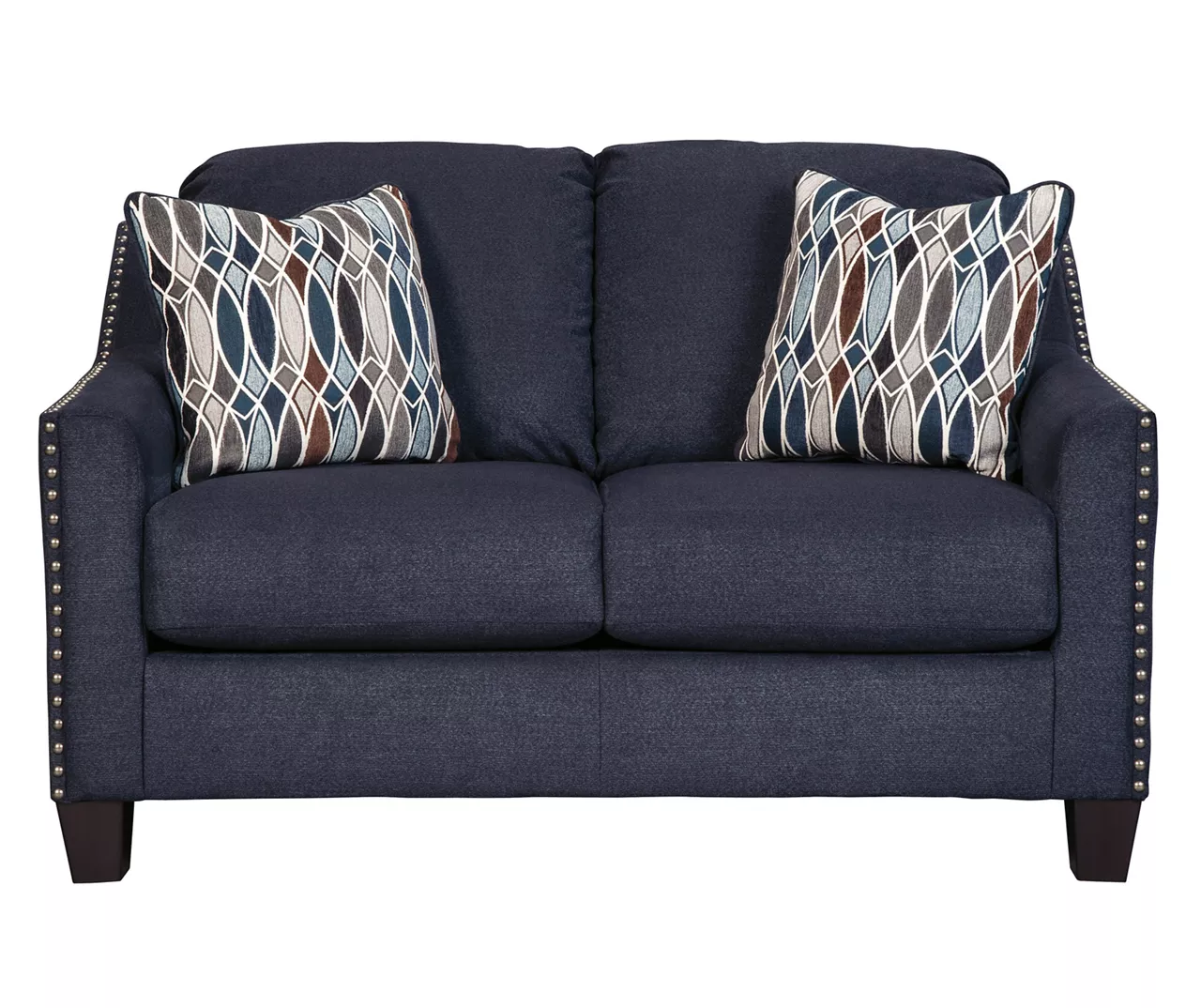 Creeal Heights Midnight Blue Loveseat 3 Creeal Heights Midnight Blue Loveseat