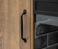 60" Modern Tan Electric Fireplace Console 10 60" Modern Tan Electric Fireplace Console -FurniHub Store 810617759 A8