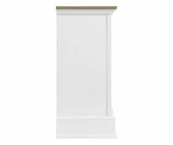 60" White 2-Door Electric Fireplace Console -FurniHub Store 810618088 A0 5