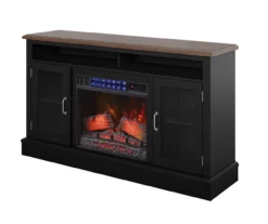 59.5" Black CoolGlow Electric Fireplace & Fan Console -FurniHub Store 810620259 A0 3