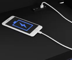 59.5" Black CoolGlow Electric Fireplace & Fan Console -FurniHub Store 810620259 A8 1