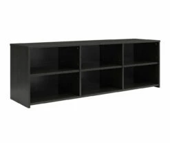 60" Capstan Black Oak TV Stand -FurniHub Store 810621023 A0 21
