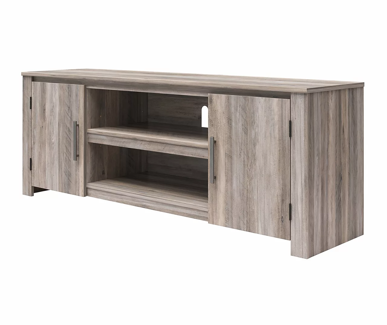 60" Aldridge Gray Oak TV Stand 4 60" Aldridge Gray Oak TV Stand - Image 2