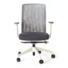 Atto Off-White & Gray Office Chair -FurniHub Store 810624144 A0 2