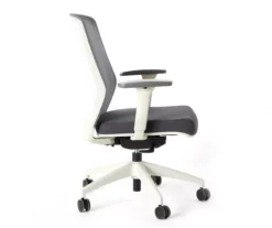 Atto Off-White & Gray Office Chair -FurniHub Store 810624144 A2 1