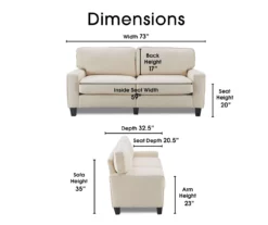 Serta Palisades Sofa -FurniHub Store 810659150 A0 5