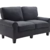 Copenhagen Charcoal Loveseat 2 Copenhagen Charcoal Loveseat -FurniHub Store 810659173 A0 1