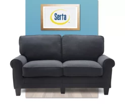 Copenhagen Charcoal Loveseat -FurniHub Store 810659173 A0 2