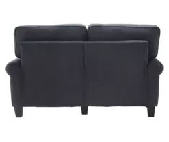 Copenhagen Charcoal Loveseat -FurniHub Store 810659173 A0 7